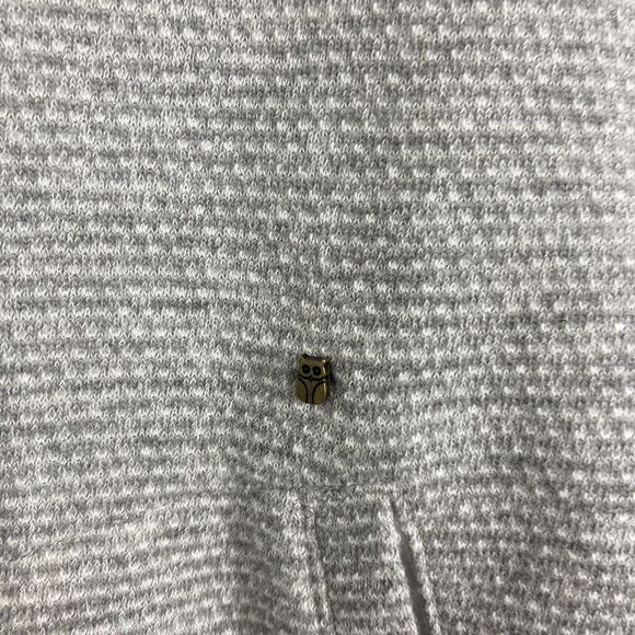 Slvdr Jacket Mens Medium Gray Shirt Jacket Shacket Zip Chest Pocket Lined Snaps - Picture 6 of 16